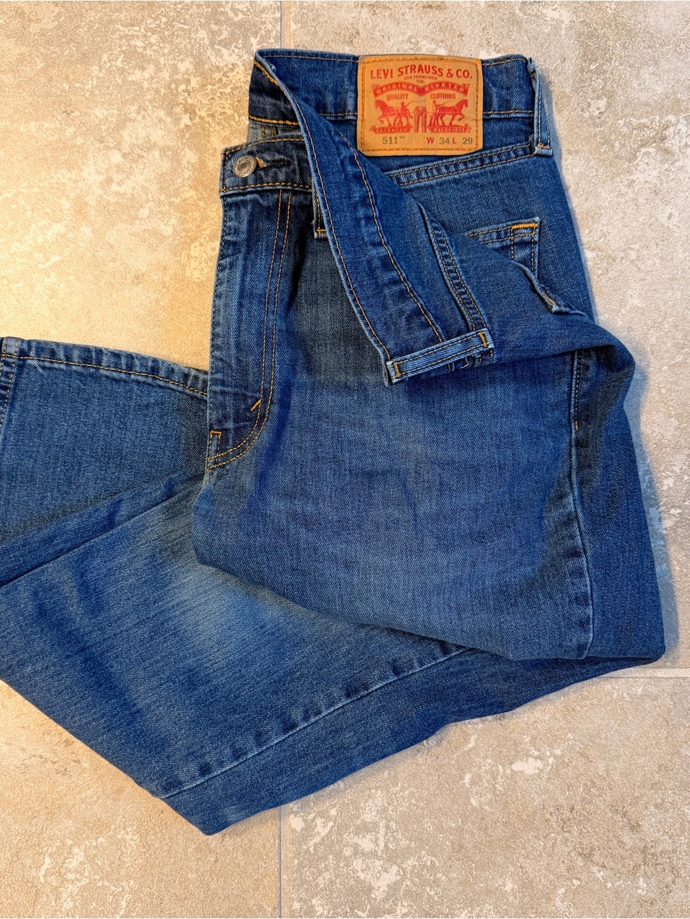 Levi's 511 Slim Fit Jeans - W34 x L29